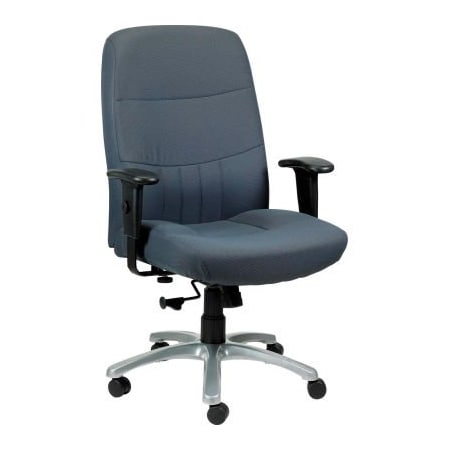 Raynor Marketing Eurotech Excelsior Executive High Back Chair - Black Fabric BM9000-BLK